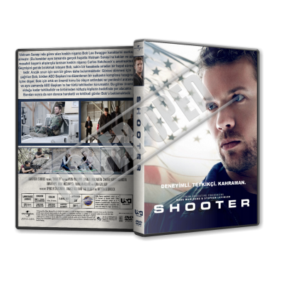 Shooter TV Series Türkçe Dvd Cover Tasarımı